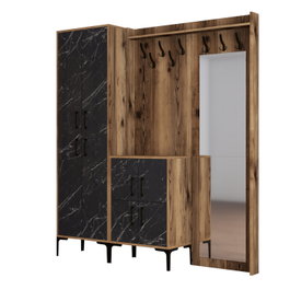 Hanah Home Berlin ABC - Nogal, Negro